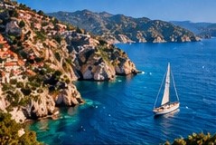 Kaş e sua costa